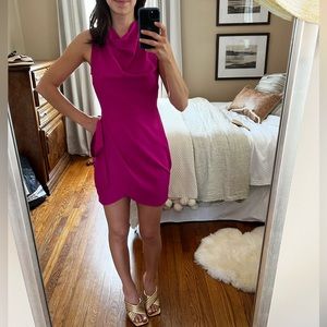Pink cocktail dress